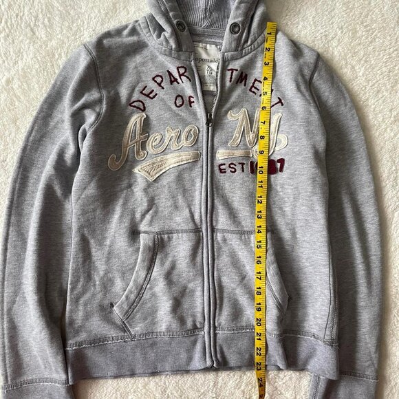 Grey Aeropostale Hoodie - Picture 3 of 8